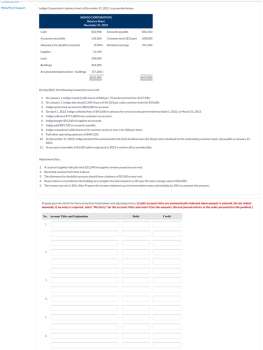  I need help with this Question. Thank You! WilePLUS Support Indigo