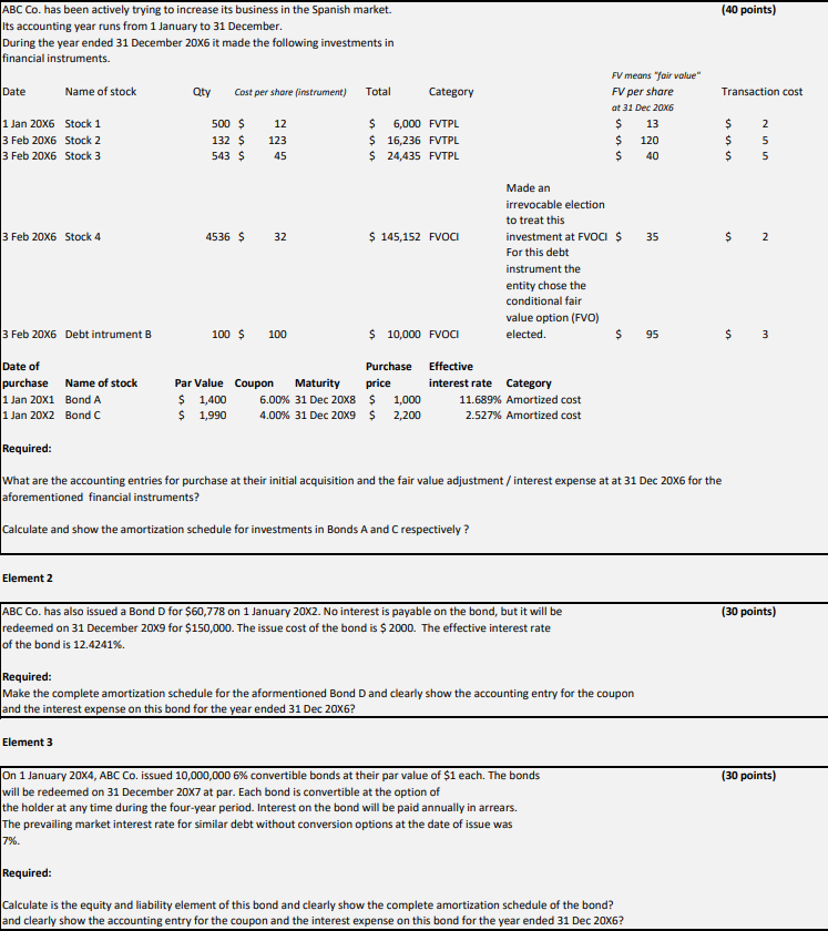  ABC Co. has been actively trying to increase its business in