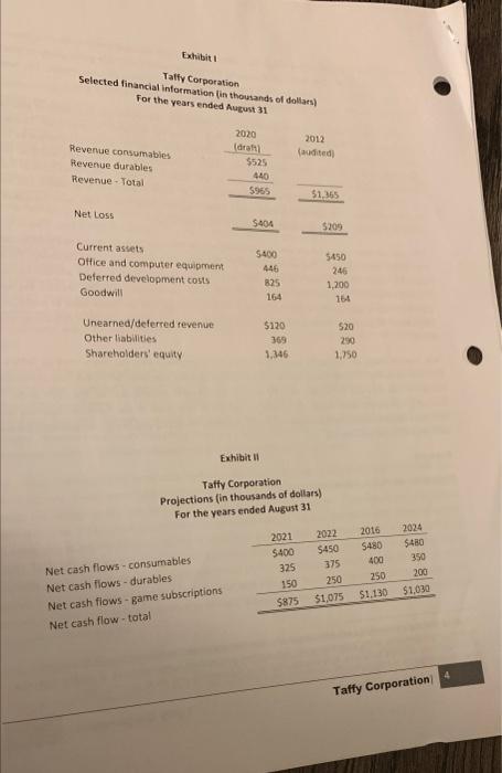 their three existing companies in a business combination Tally is named after