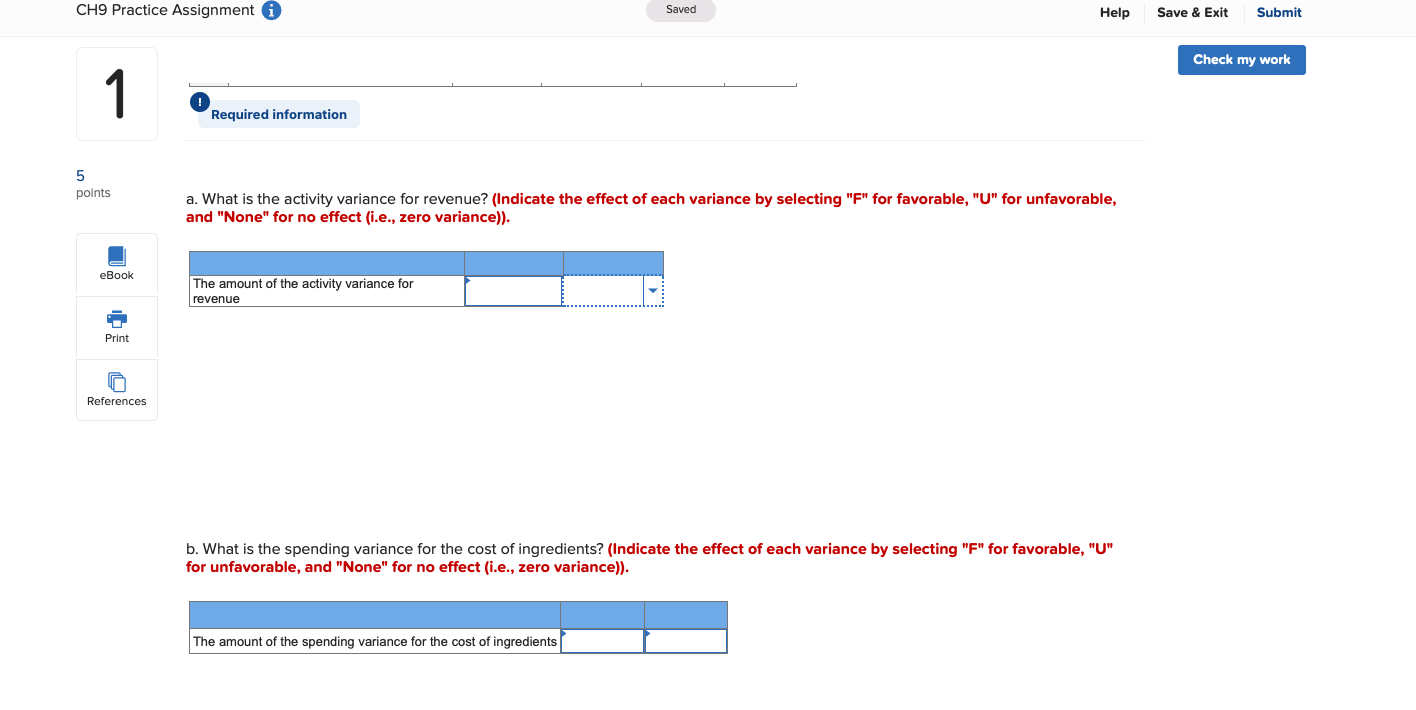 my work The Chapter 9 Form worksheet is to be used to