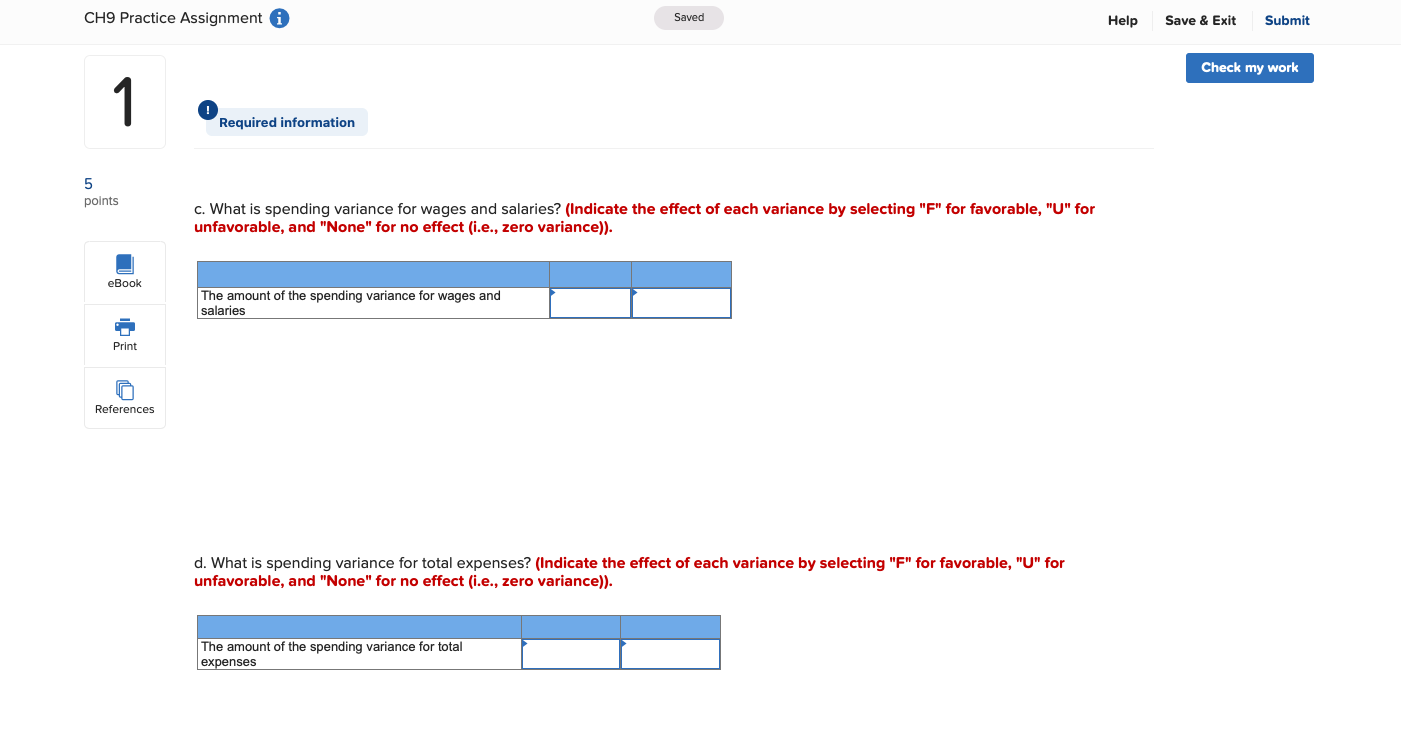 create your own worksheet version of the Review Problem example in the
