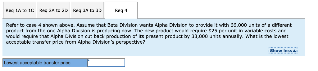capacity) 24 $ 12 $ 21 $ Beta Division: Number of units