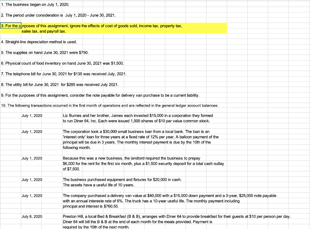  1- Record these transactions in the general journal. 2. Make the