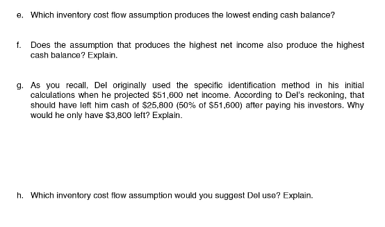 weighted average methods. Contrast the effect of each on income determination, taxes,