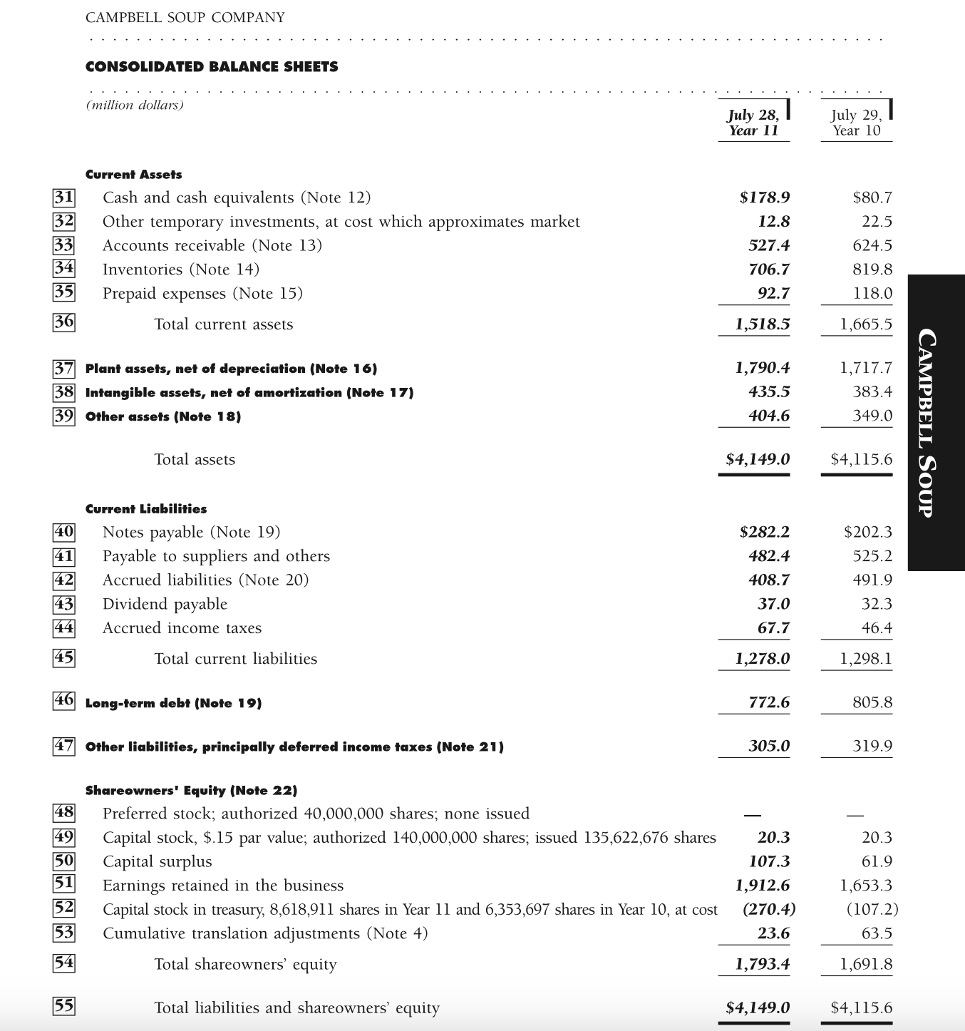 Please show how you derived and calculated all numbers and explain all
