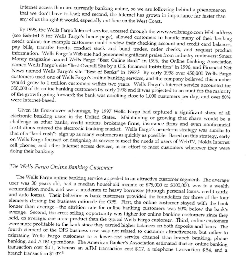 industry for its focus on nnovation and cost management. In most cases