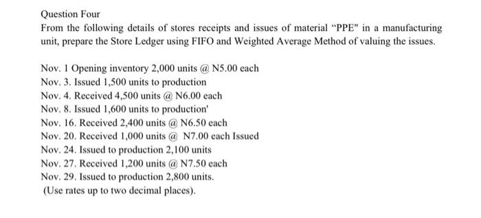  Please Answer, Urgent. Note- Type it. Question Four From the following