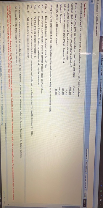  radelegak ORION Downloadable eTextbook assignment > Open Assignment CALCULATOR PRINTER VERSION