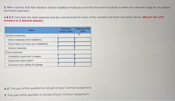 in the repair and replacement of radiators for passenger vehicles. Variable and