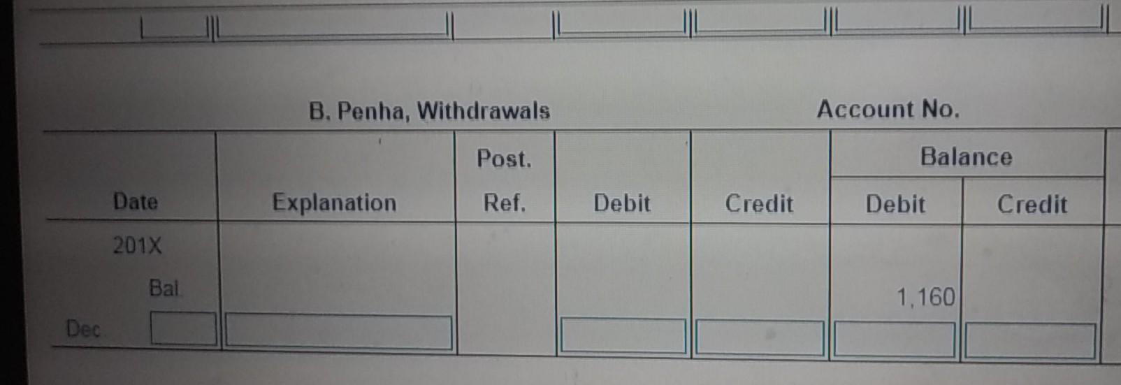 balances from the trial balance columns of the worksheet have account, post