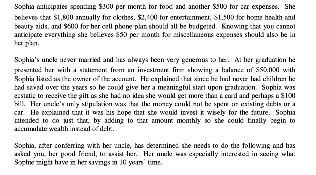 do I enter it into excel? Thank you so much! Sophia sat