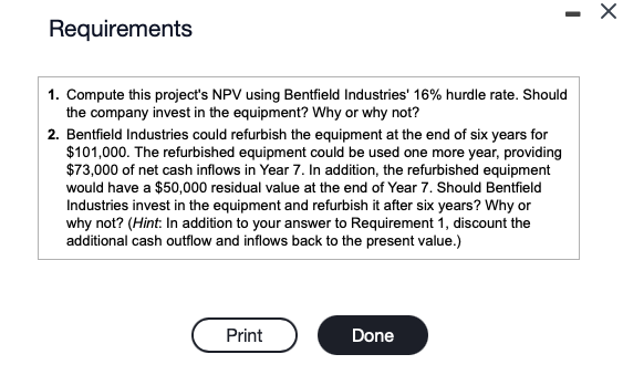 to the nearest whole dollar. Use parentheses or a minus sign for