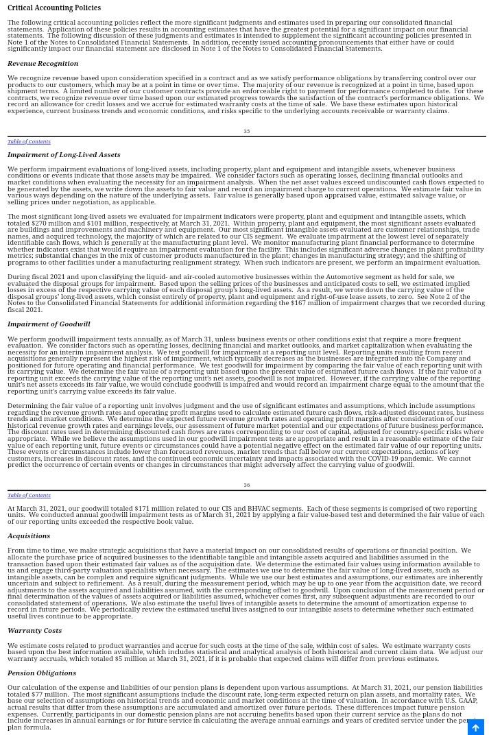 about the products in inventory? 2. Does the company indicate if it