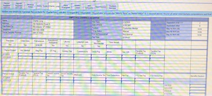 $11.60/hour Dependents under 120 Dependents over 17 Step 4 informationt none Hire