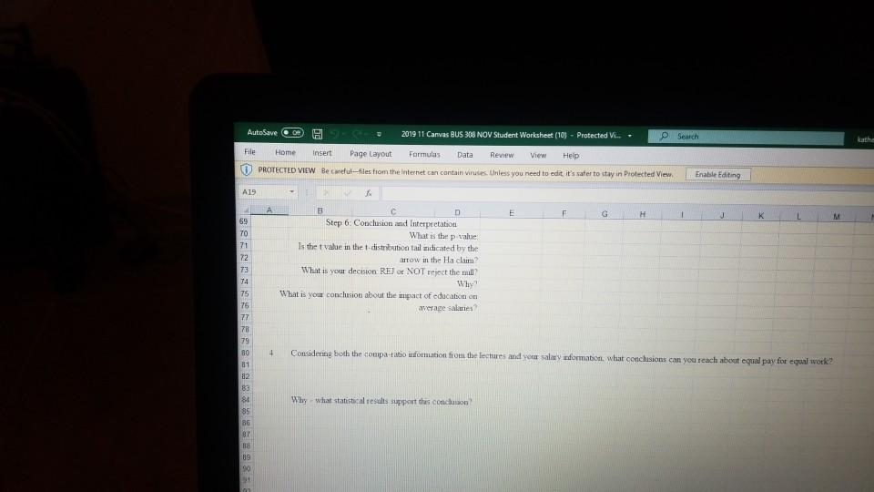 you got your results. This involves either showing where the data you