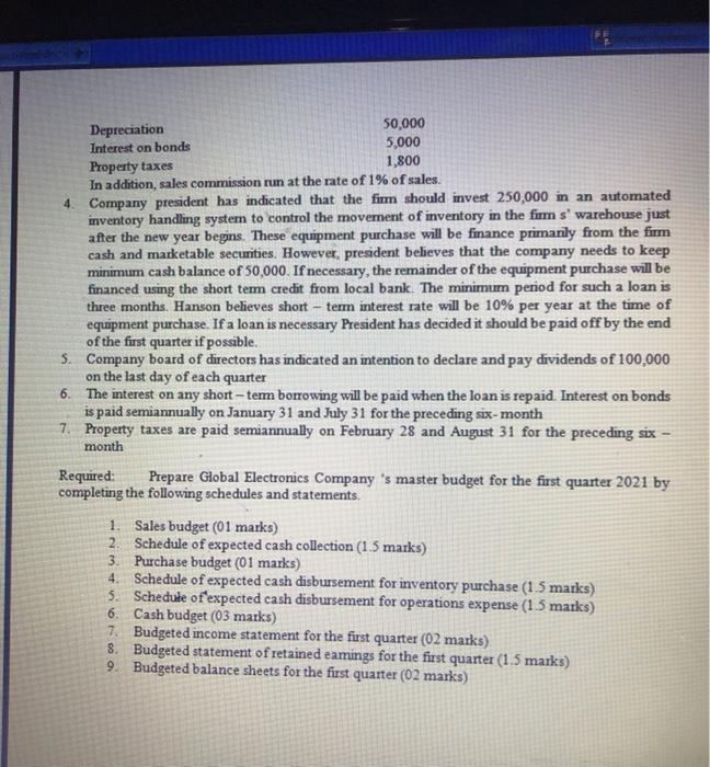 - handling equipment in operation just after the new year begins. I