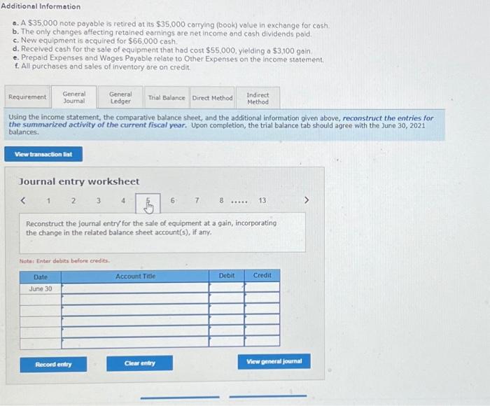 & 5 & & 7 & 8 & & 13 \end{tabular} Reconstruct