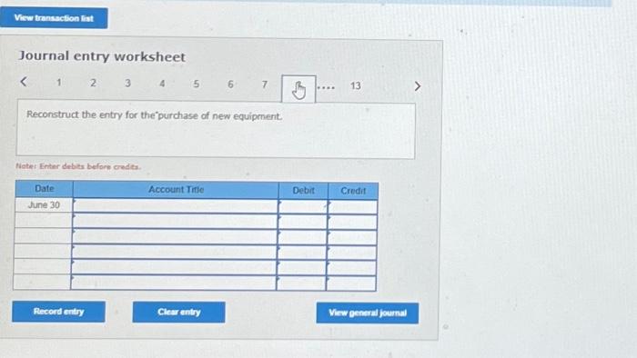 entry worksheet Nutei Cnter debitu before condka. Journal entry worksheet 3 4
