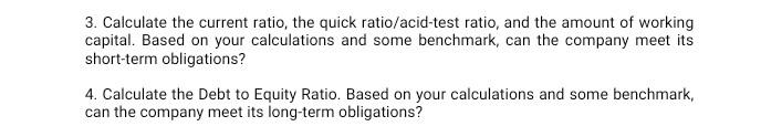 please complete problem 3- and 4 (there is no additional information) .