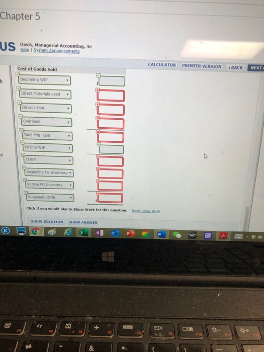 Beginning inventory Budgeted production January 12,800 4,992 17,792 3,584 February 24,960 4.480