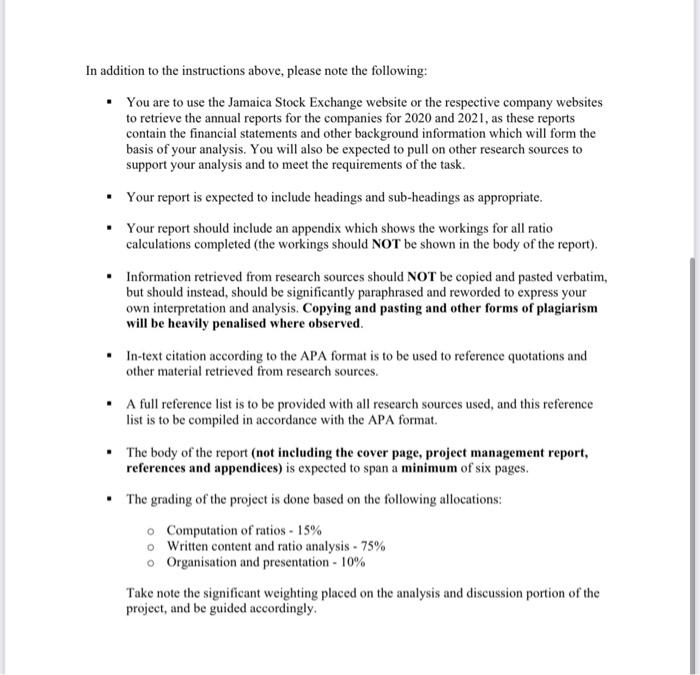 two Jamaican companies: Hency Bun Ltd and Consolidated Bakeries Ltd. More specifically,