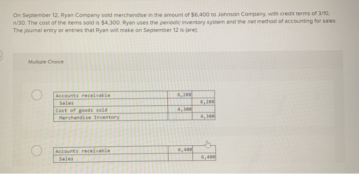  please help me i need it asap On September 12, Ryan