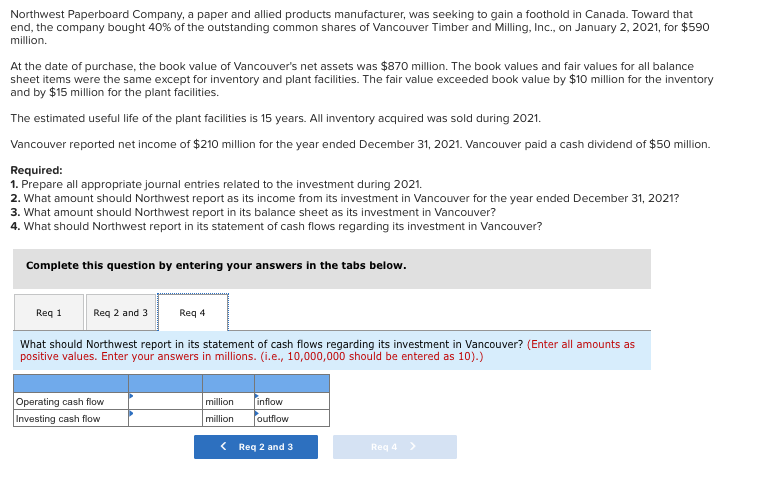 in Canada. Toward that end, the company bought 40% of the outstanding
