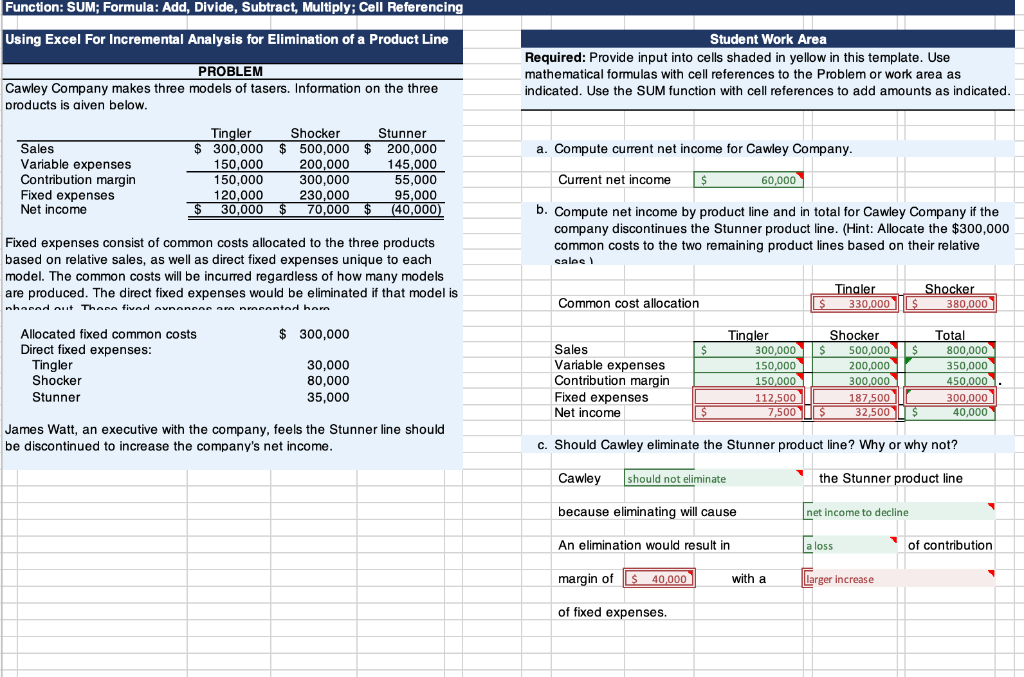 please read the instructions and complete the incorrect answers in red!! the