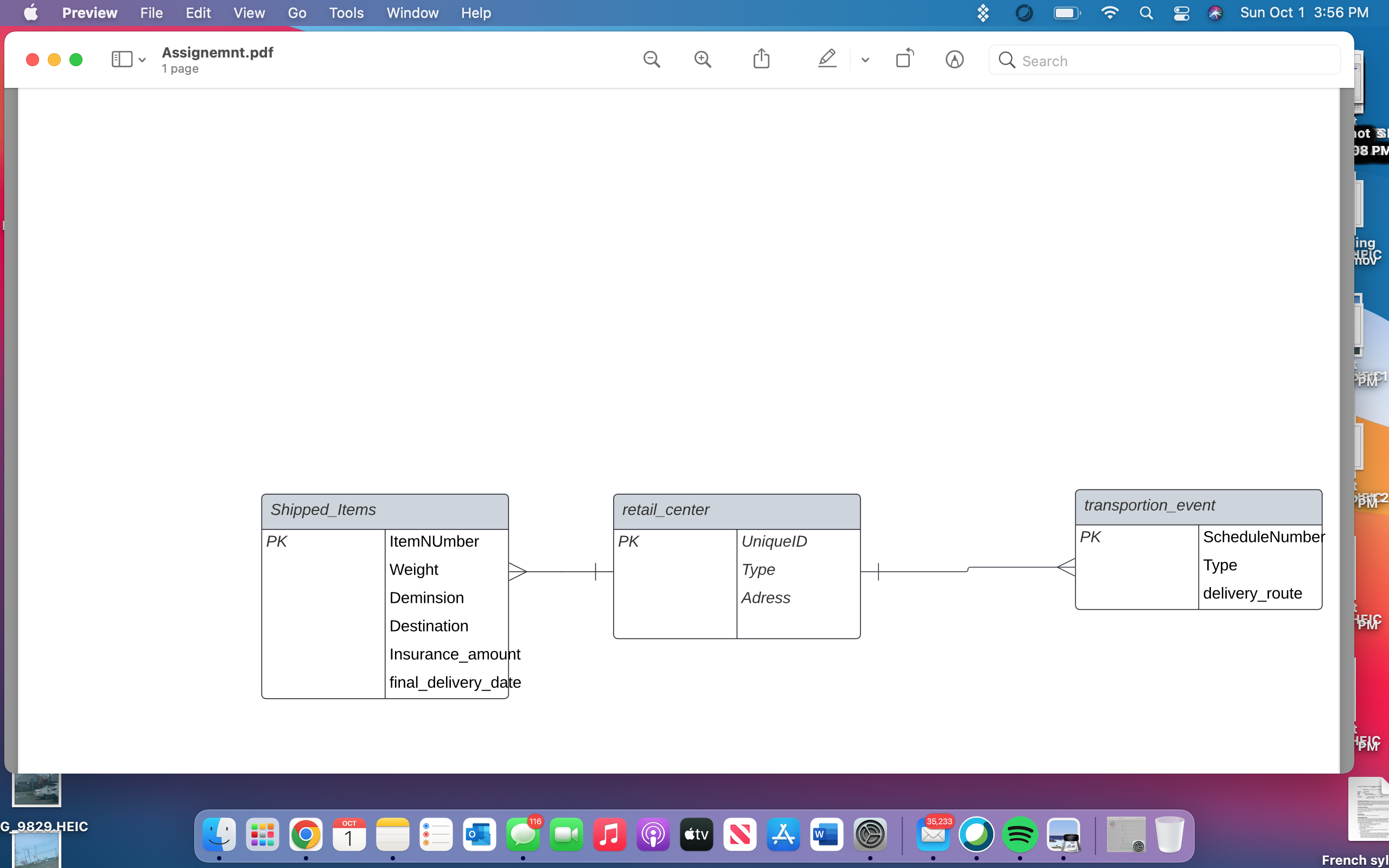 You have created a data model. You are asked to convert entities
