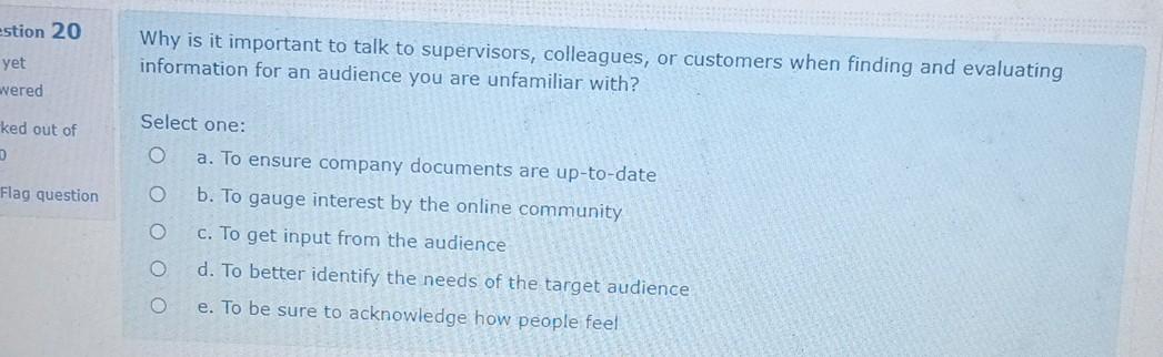 the message channel O b. During the writing stage c. When determining