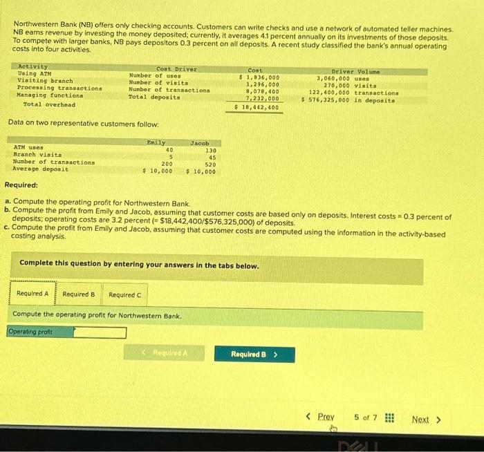 annualy on its invesiments of those deposits To compete wath larger banks,