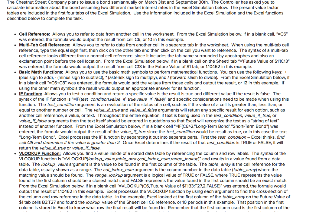  Answer must be in excel formula I do not know how