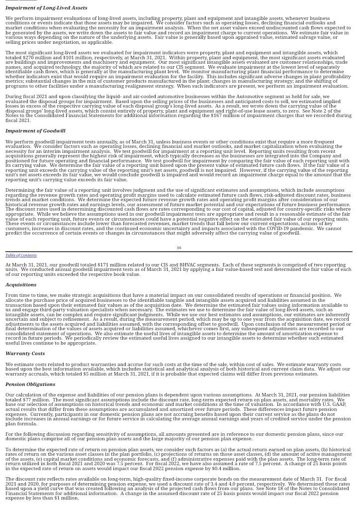internal controls? 2. Does the management mention anything about cash management? 3.
