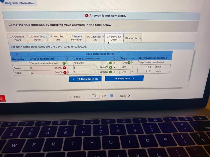 inventory 85,040 134,500 Prepaid expenses 5,100 7.100 Plant assets. Det 360,000 310,400