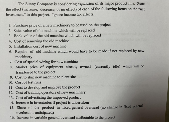 commitment of funds by a business into inventory, equipment, and like assets