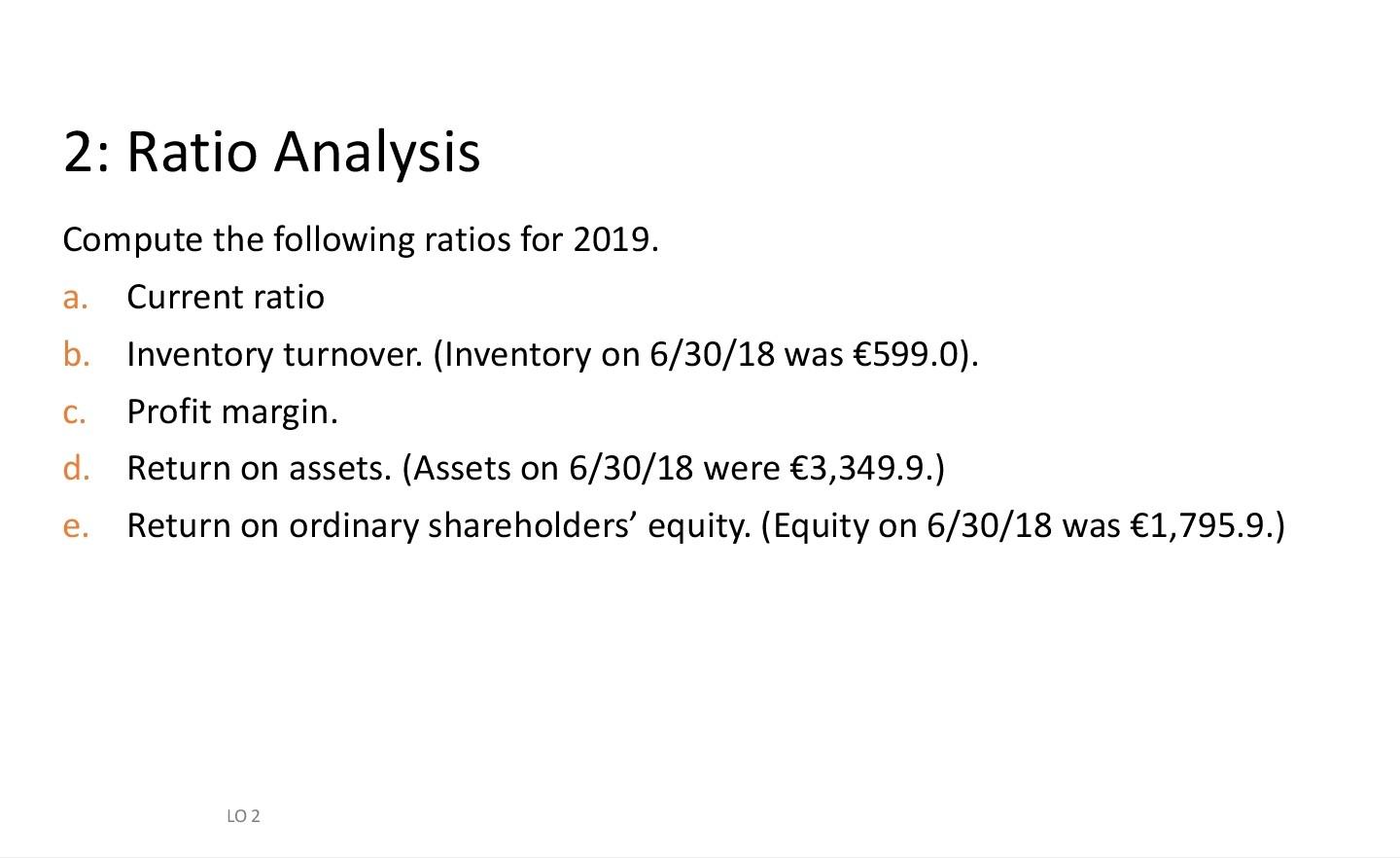 the Year Ended June 30 (in thousands) 2020 2019 Sales revenue 6,336.3