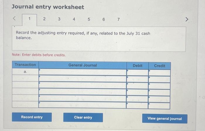 P3 [The following information applies to the questions displayed below.] The following