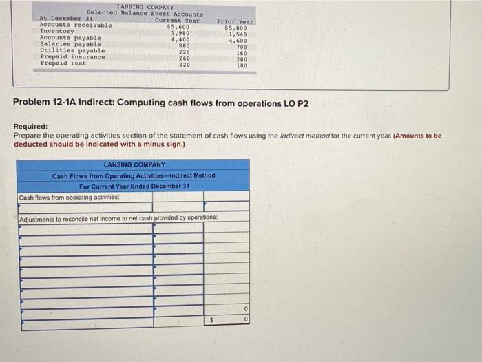then the multiple choice one. thank you Required information Use the following