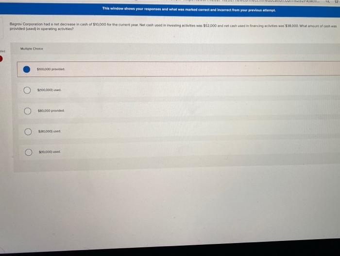 information for the Problems below. [The following information applies to the questions