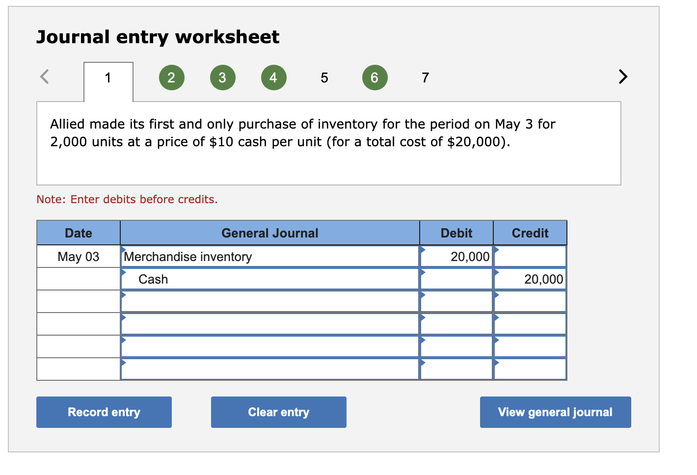 following information applies to the questions displayed below. Allied Merchandisers was organized