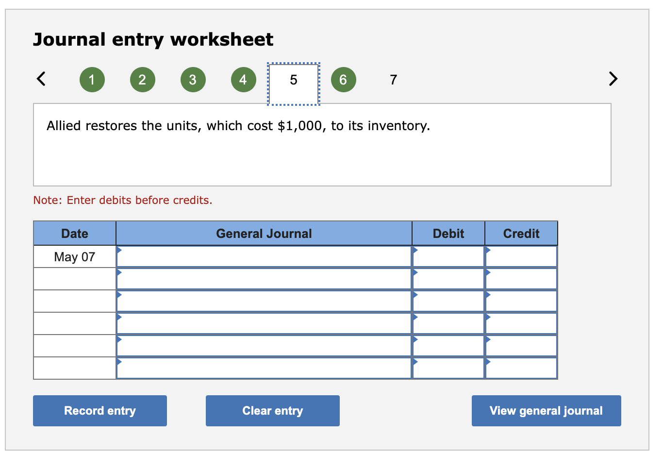 price of $10 cash per unit (for a total cost of $20,000).