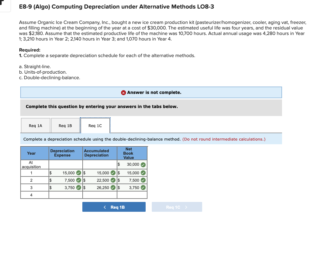 cooler, aging vat, freezer, and filling machine) at the beginning of the