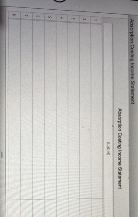 Costing Income Statement For the Month Ended March 31 $6,600,000.00 1 Sales