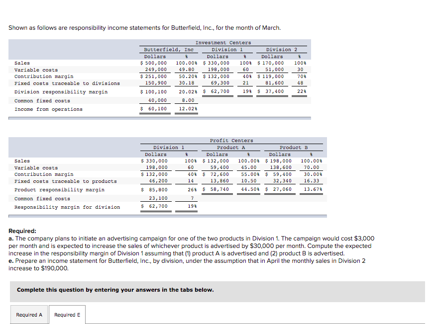  i only need part e, thanks! Shown as follows are responsibility
