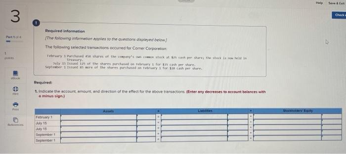  Help Save & Cart 3 Check Part Required information The following