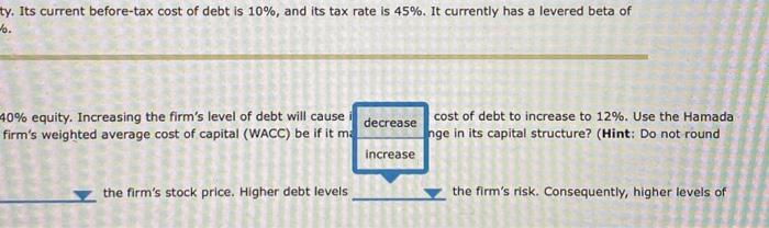 U.S. Robotics Inc. is consid equation to unlever and relever intermediate calculations.)