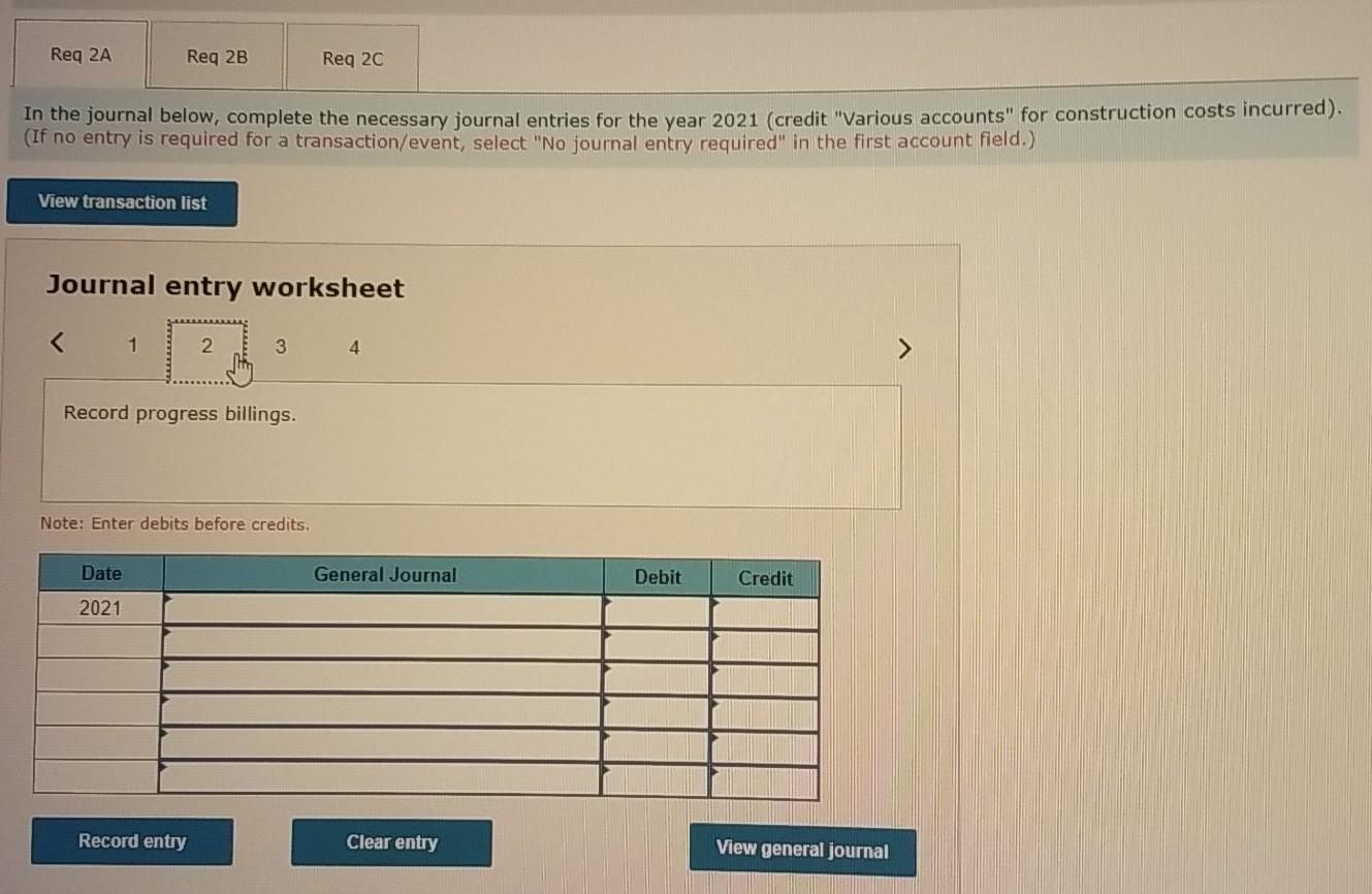 2021, the Westgate Construction Company entered into a contract to construct a