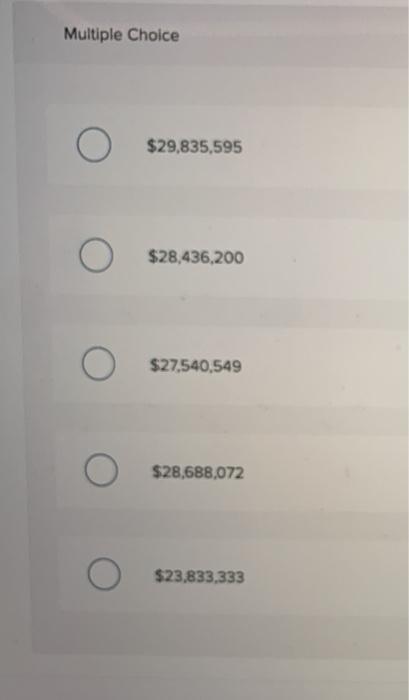 require $26 million in the initial cost. The company is planning to