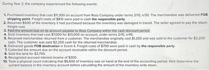 create a general journal from the following events if your begining balances
