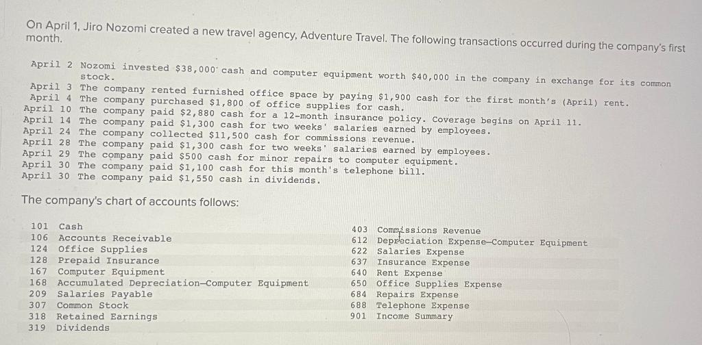 I need help with 6a 6b and 7 On April 1, Jiro